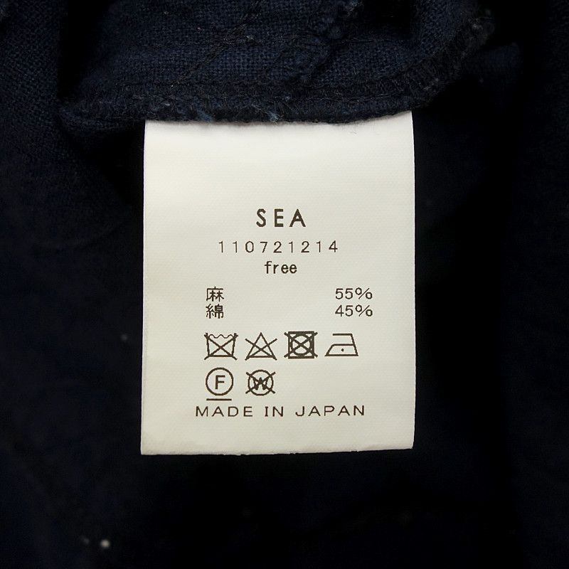 シー/SEA 21SS リネンコットン フィッシャーマン サロペット オールインワン - メルカリ