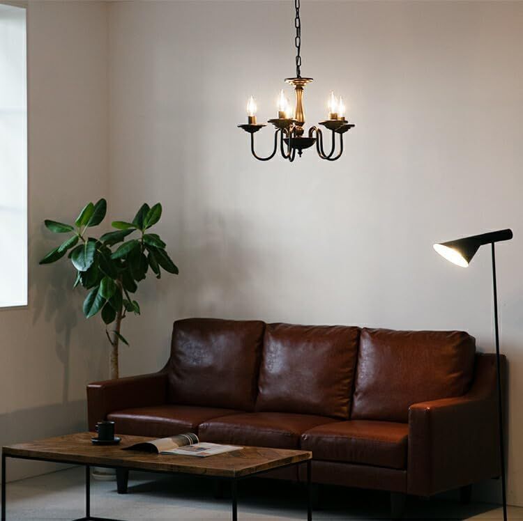 シャンデリア レトロ 5灯 照明 LED 対応 シャンデリア レトロ 5灯 照明 LED 対応 インテリア照明 リビング照明