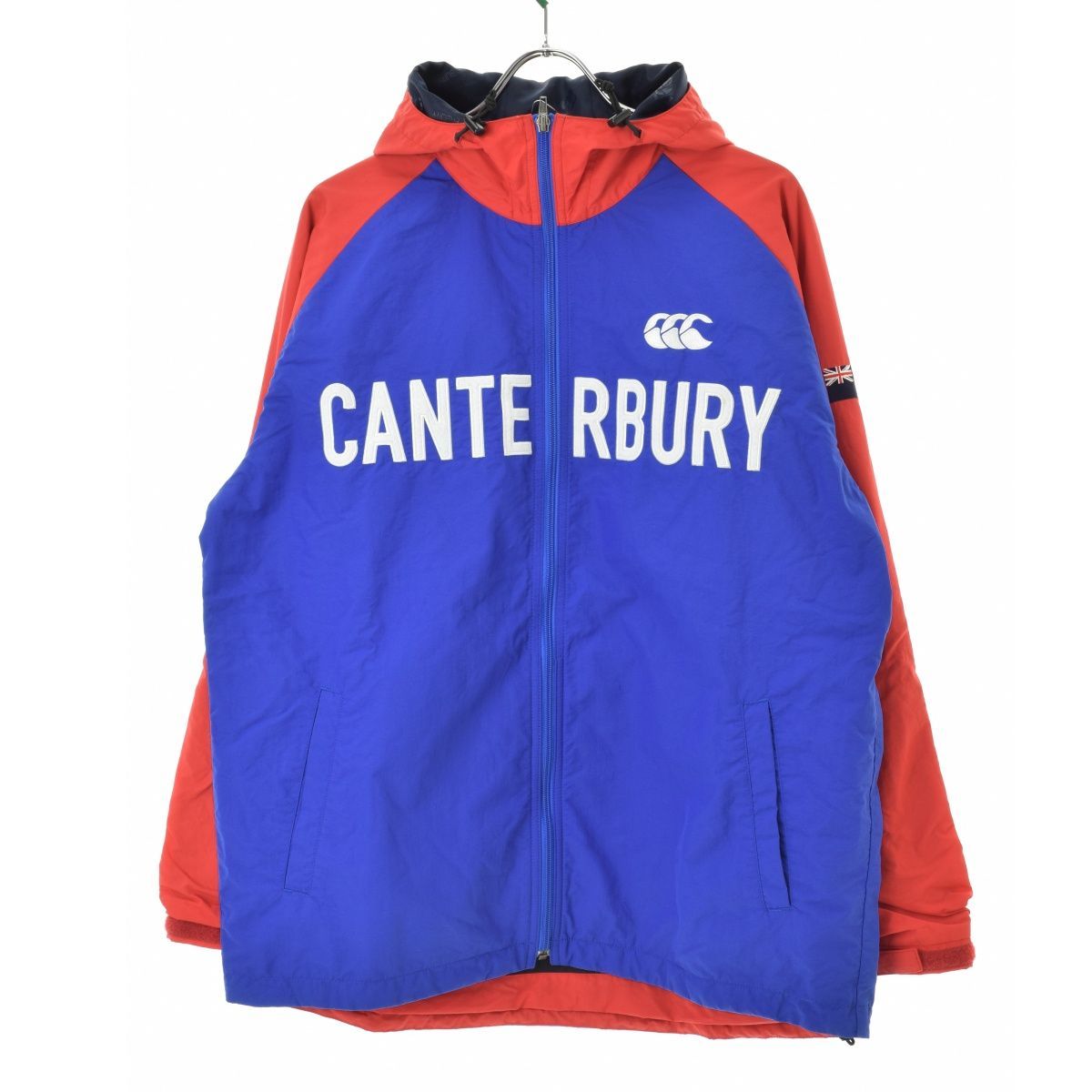 【CANTERBURYOFNEWZEALAND】フード付ナイロンジャケット