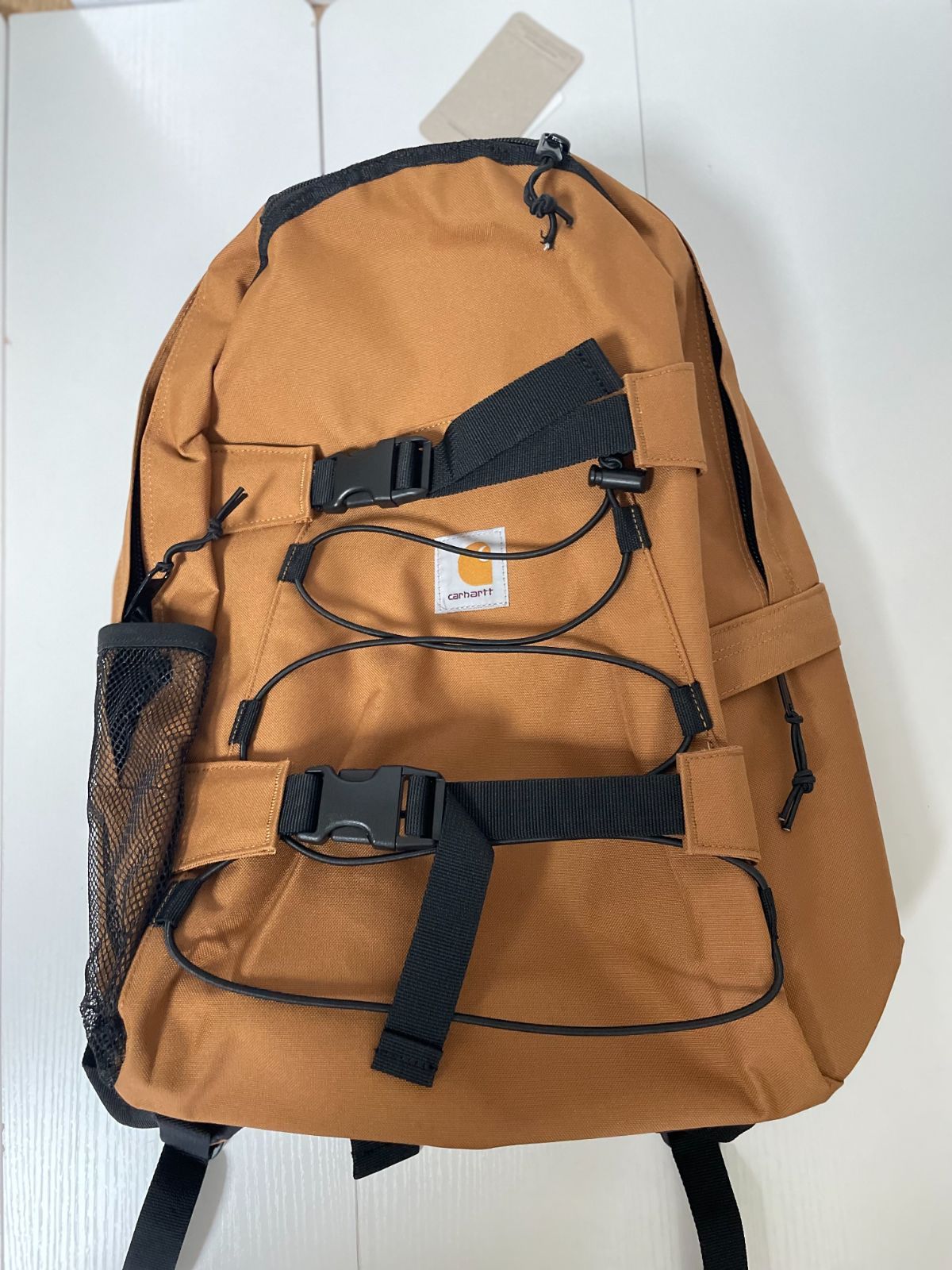 カーハート リュック Carhartt WIP KICKFLIP BACKPACK キックフリップ バックパック B4 A4 メンズ レディース ブラウン