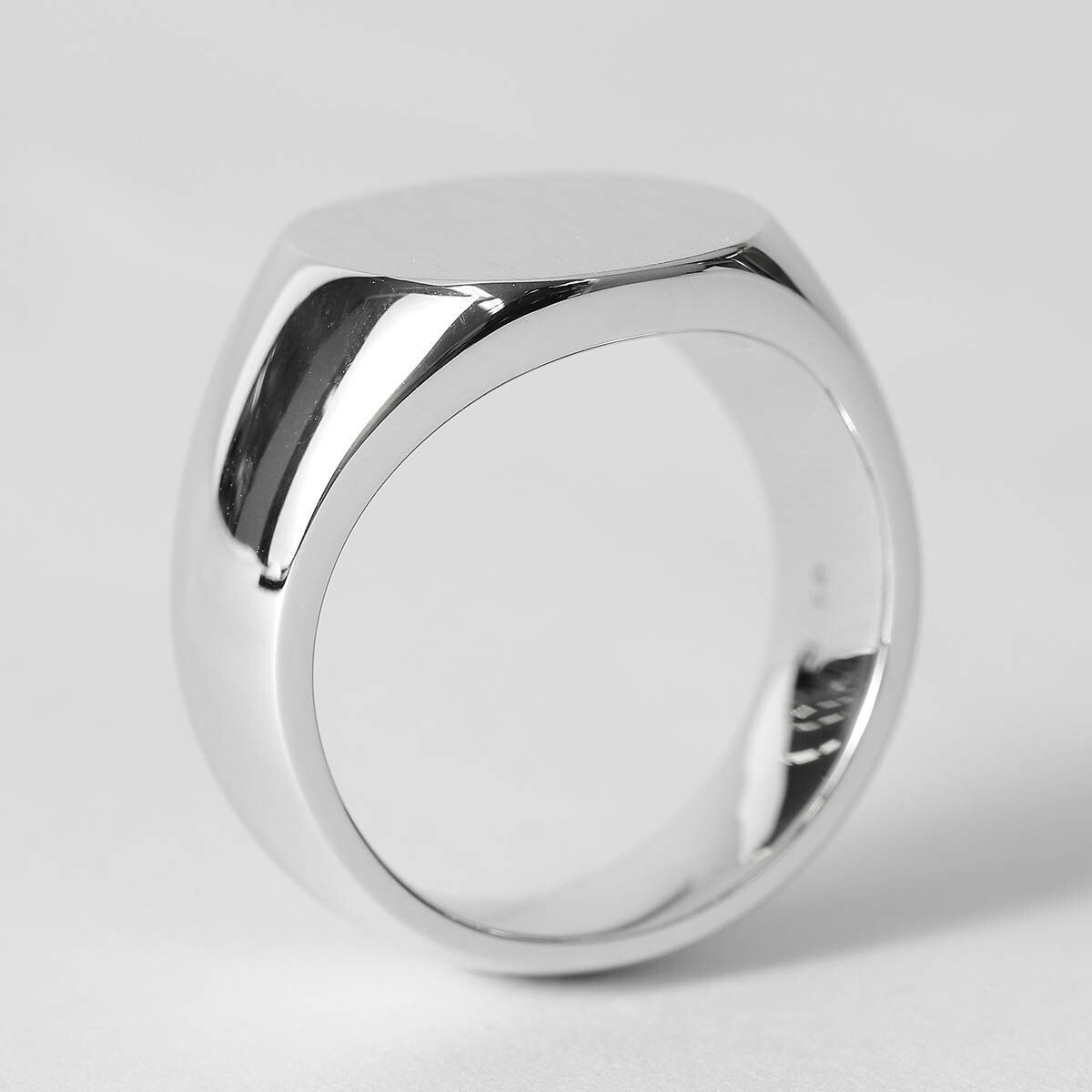 新品 トムウッド TOMWOOD リング Satin TOM WOOD】Oval Satin Ring