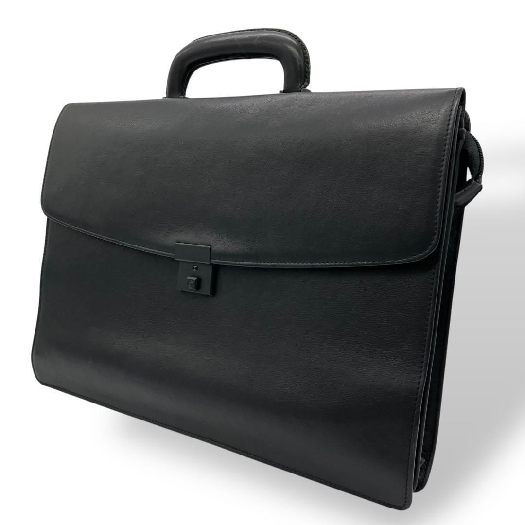 美品 1862 OFFERMANN ASCONA ブリーフケース レザー 黒 美品 1862 OFFERMANN ASCONA ブリーフケース レザー 黒 - メルカリ