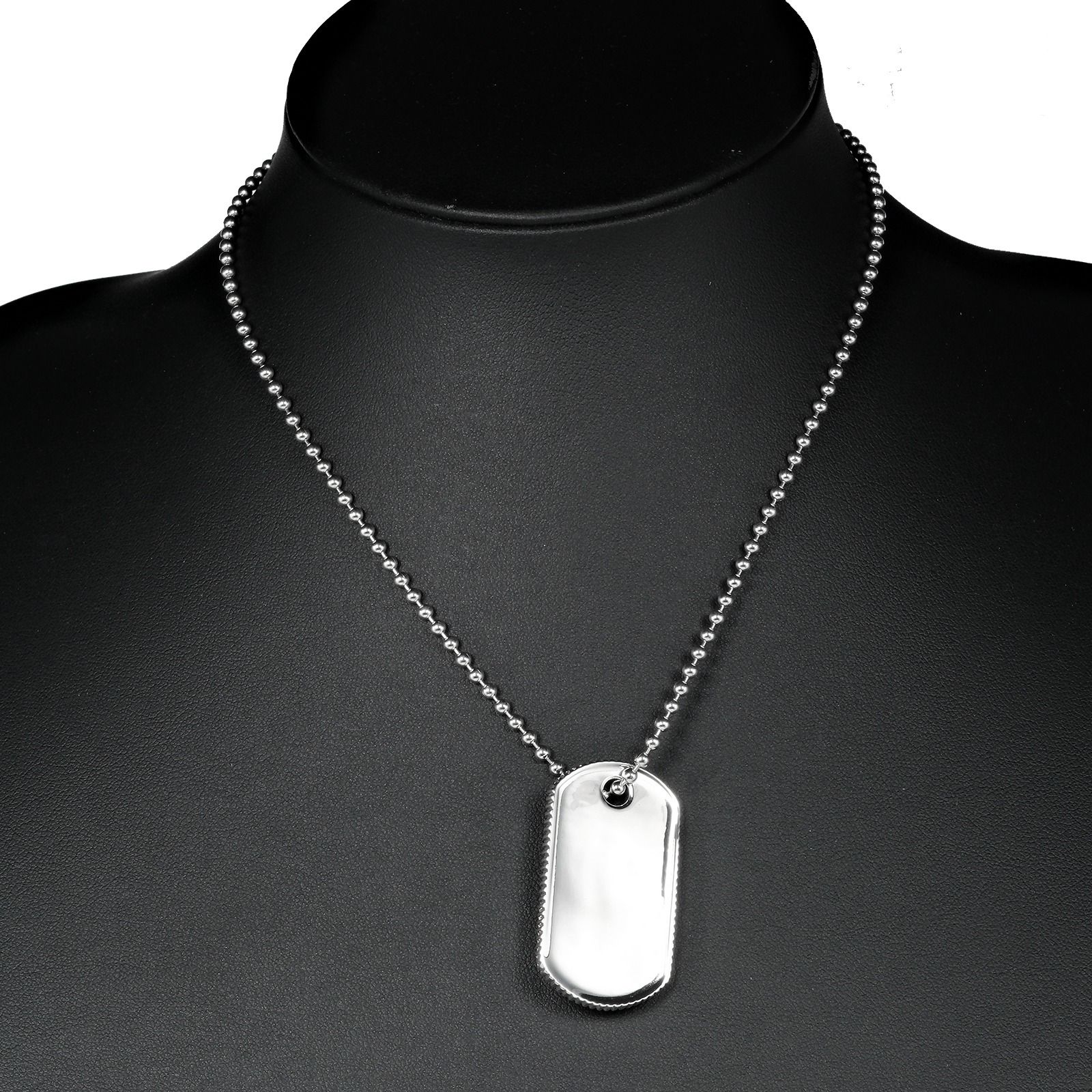 TIFFANY&Co.】ティファニー ドッグタグ コインエッジ シルバー925 