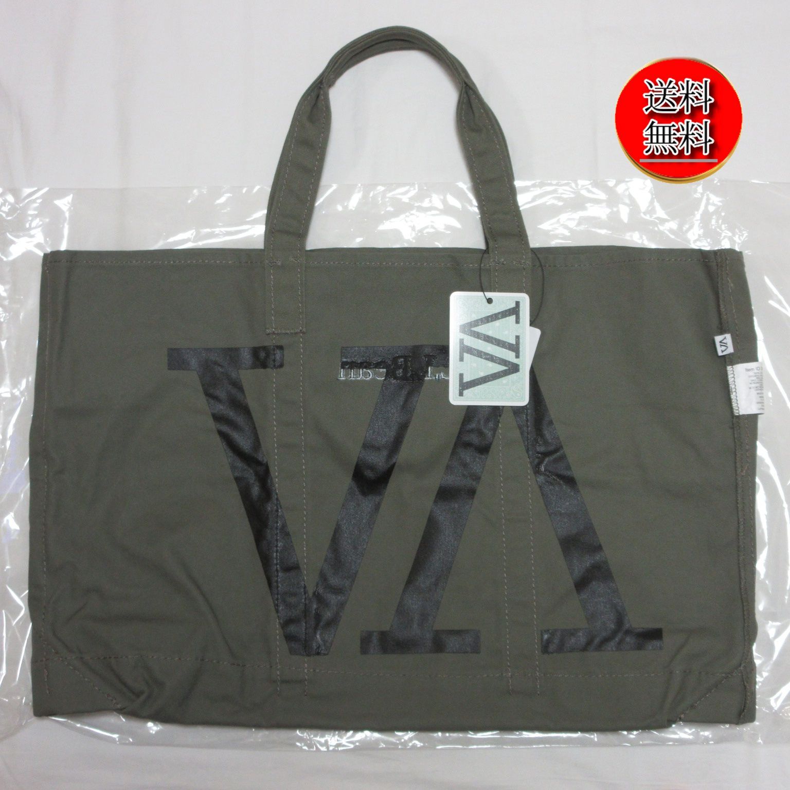 【送料無料匿名配送新品】V.A.TOKYO FRAGMENT llbean リバーシブル トートバッグ オリーブ/VA/フラグメント藤原ヒロシ/fujiwarahiroshi