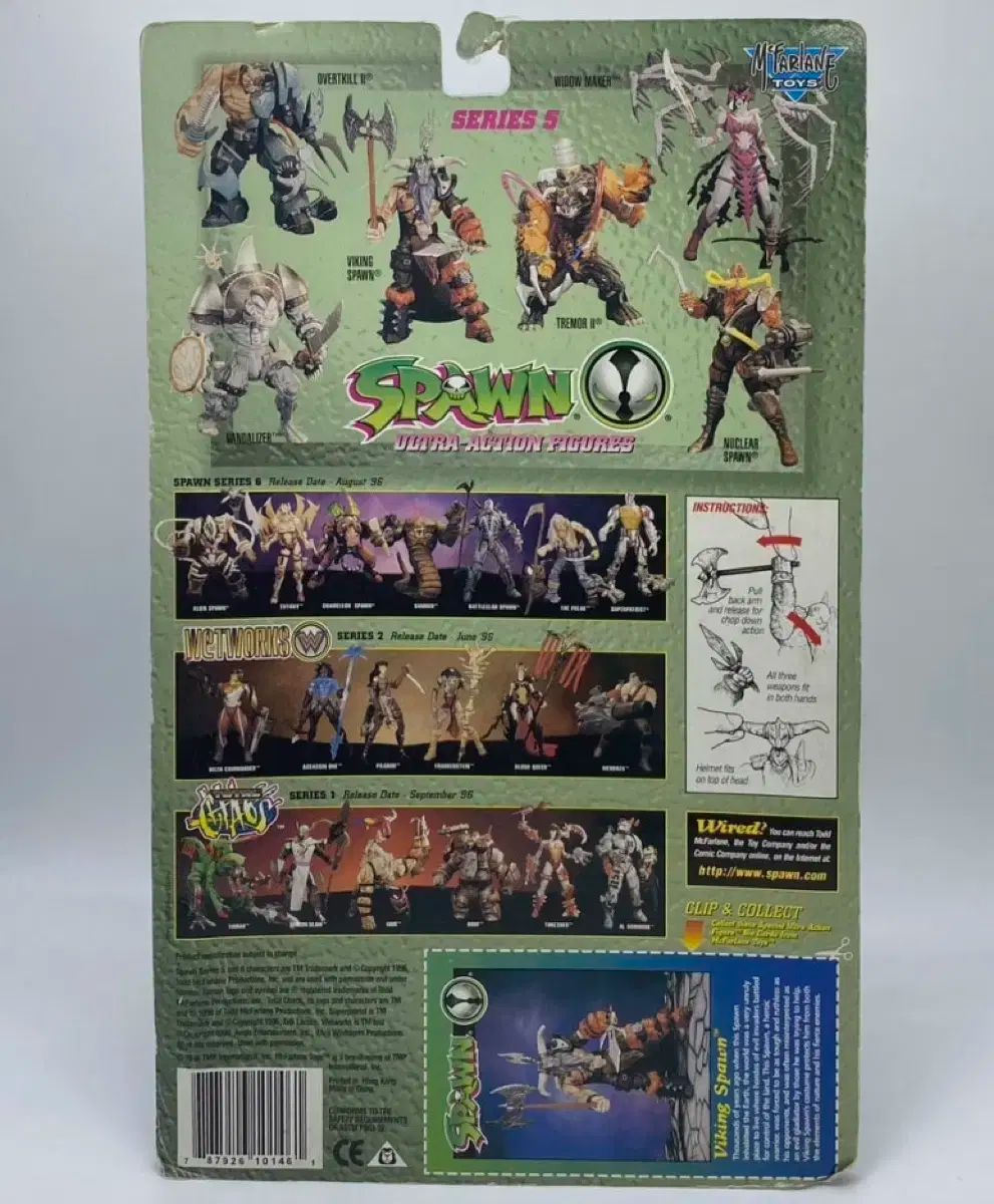 レトロ # 2383 SPAWN ULTRA ー ACTION TIFURES Vi