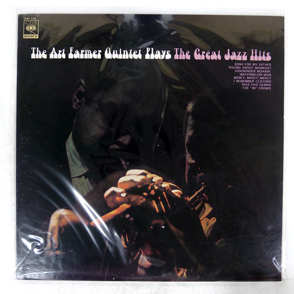 国内盤 アートファーマー/PLAYS THE GREAT JAZZ HITS/CBS/SONY