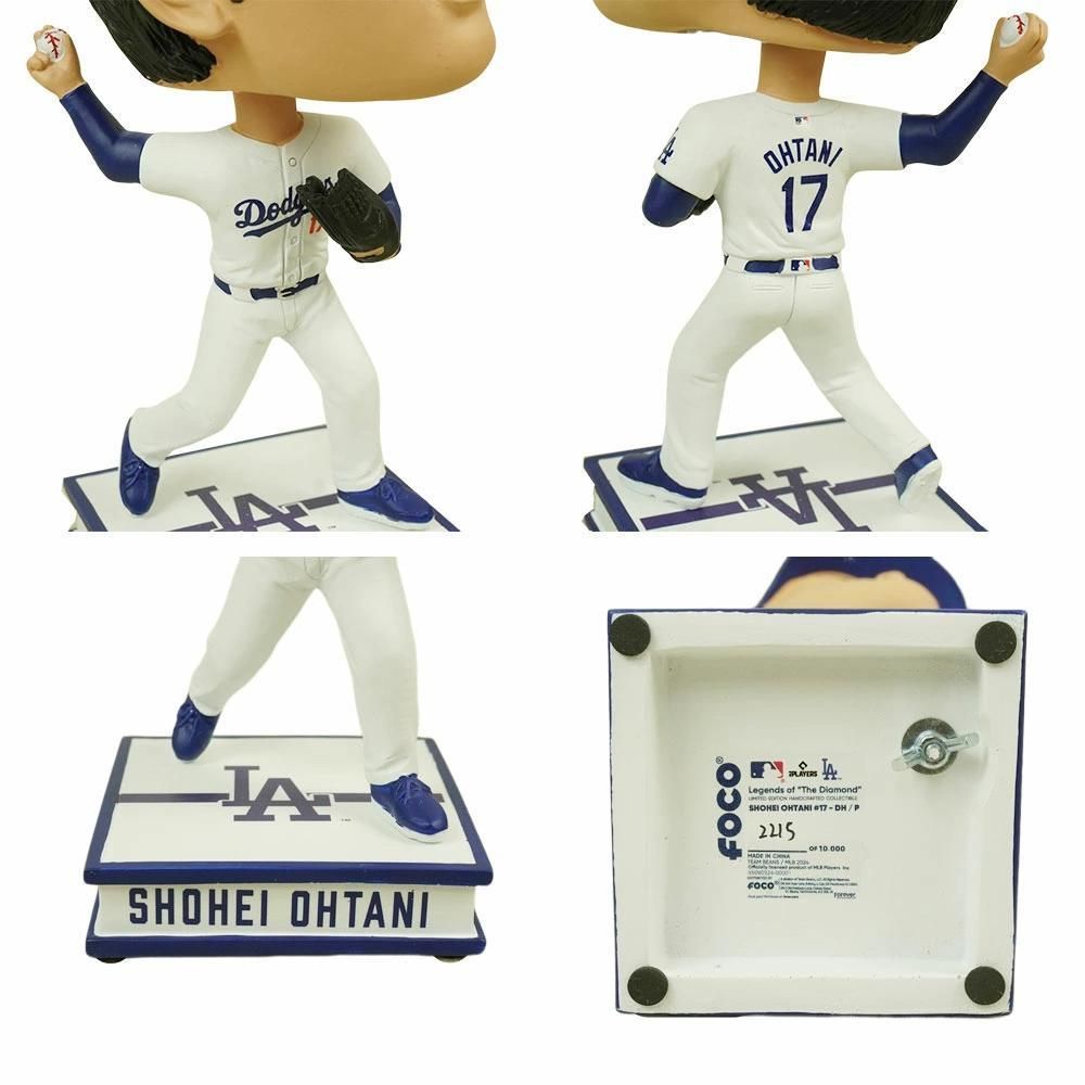 大谷翔平公式オフィシャルボブルヘッドロサンゼルスドジャース投手DODGERS 限定番号入大谷翔平公式オフィシャルボブルヘッドロサンゼルス