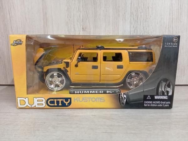 DUB CITY KUSTOMS HUMMER H2 1/24 JADA 未開封 JADA DUB CITY HUMMER H2 POLICE 1:24 BLACK WITH GRAPHIC 68 | eBay
