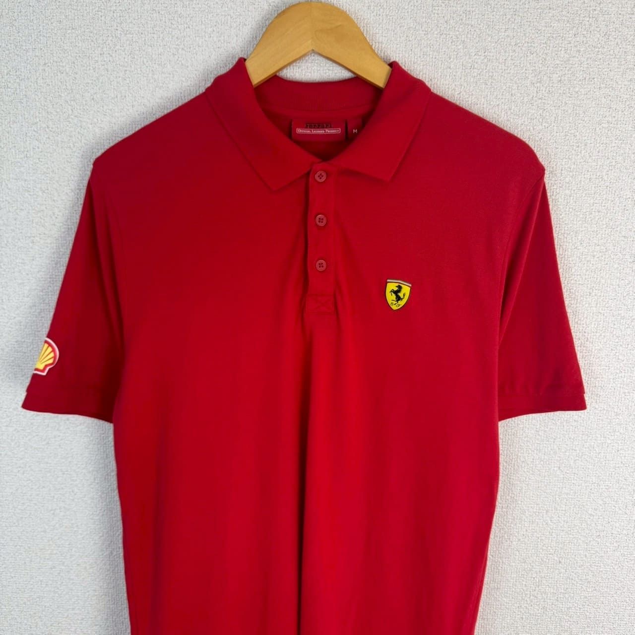 「#期間限定」のおすすめ人気ランキング Ferrari フェラーリ 企業ロゴ ワッペン 刺繍ロゴ ポロシャツ パンツ