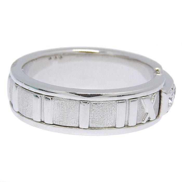 TIFFANY & Co. ティファニー アトラス 3P ダイヤ リング K18WG