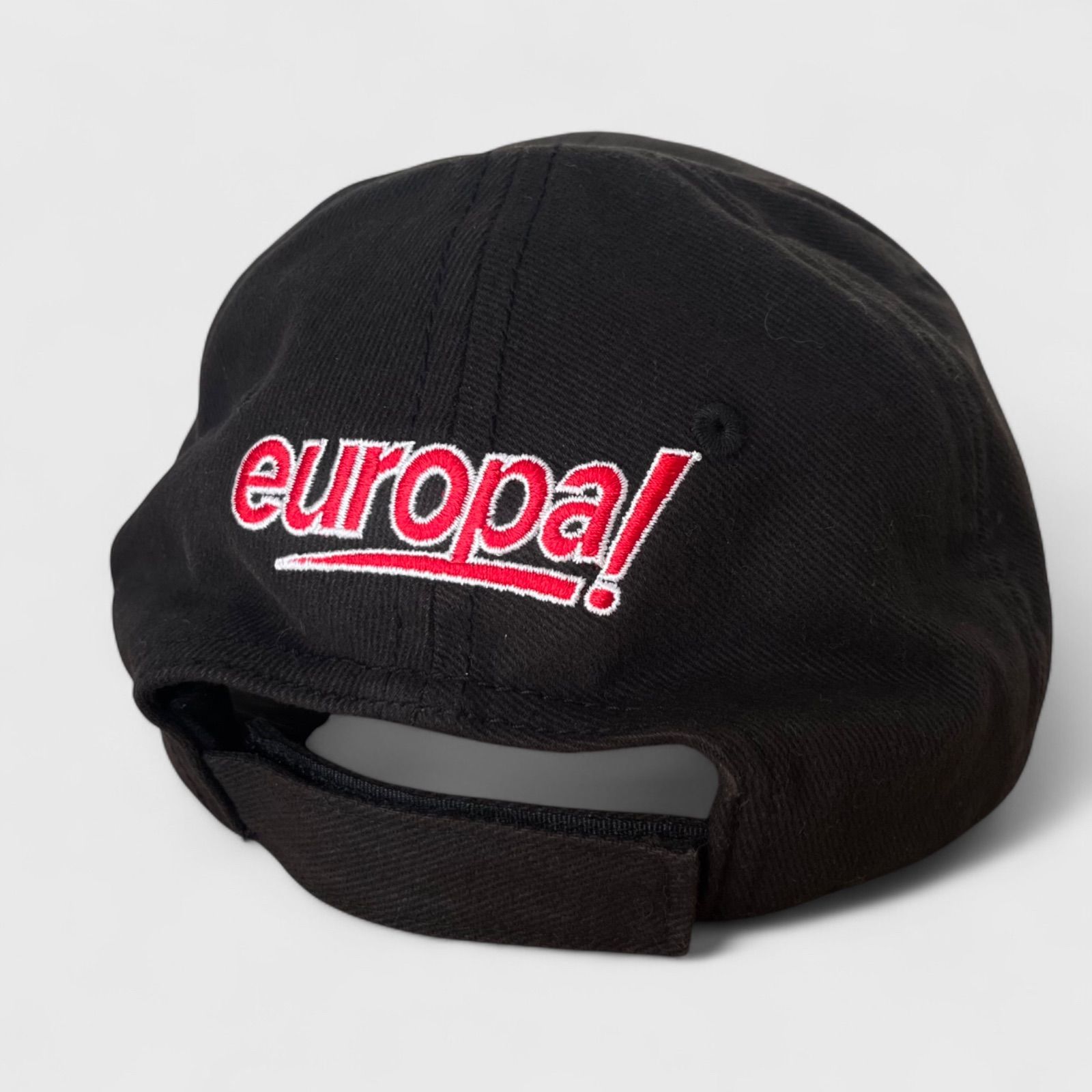 ✨美品✨BALENCIAGA　キャップ　L59 　新ロゴ　マジックテープ　黒 ✨最新モデル・超美✨バレンシアガ キャップ L59 新ロゴ マジック