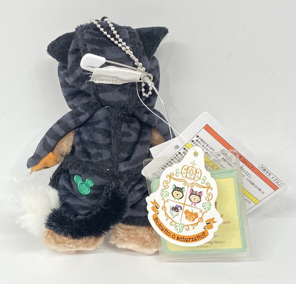 東京ディズニーシー ぬいぐるみバッジ Duffy's Halloween