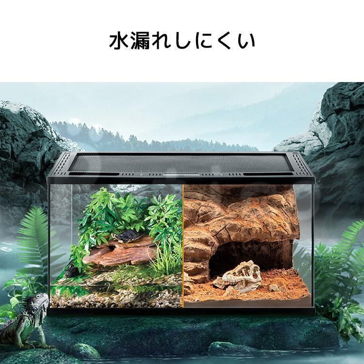 亀 水槽 大きい 透明 飼育ケージ リクガメ ケージ 高精細ガラス ガラス