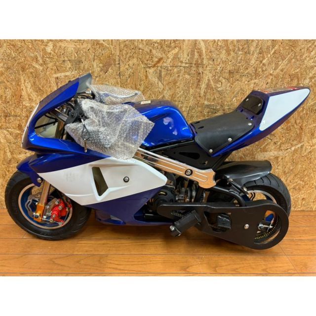 74426 Pocket bike ポケバイ ポケットバイク 青白カラーモデル