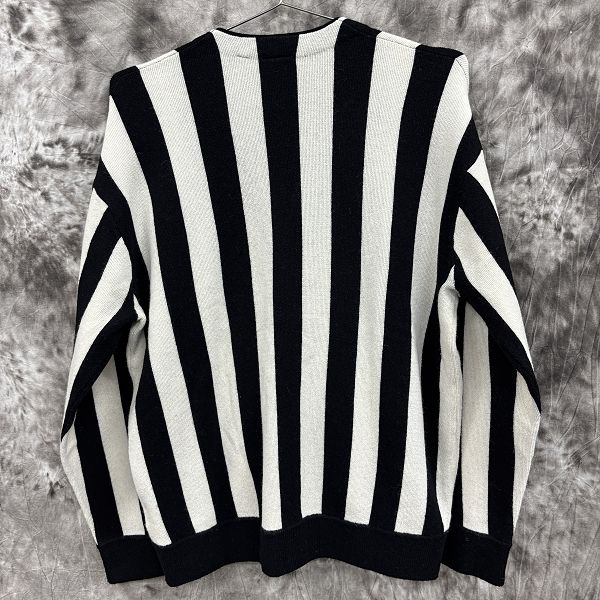 Supreme×LACOSTE/シュプリーム×ラコステ【19AW】Stripe Cardigan
