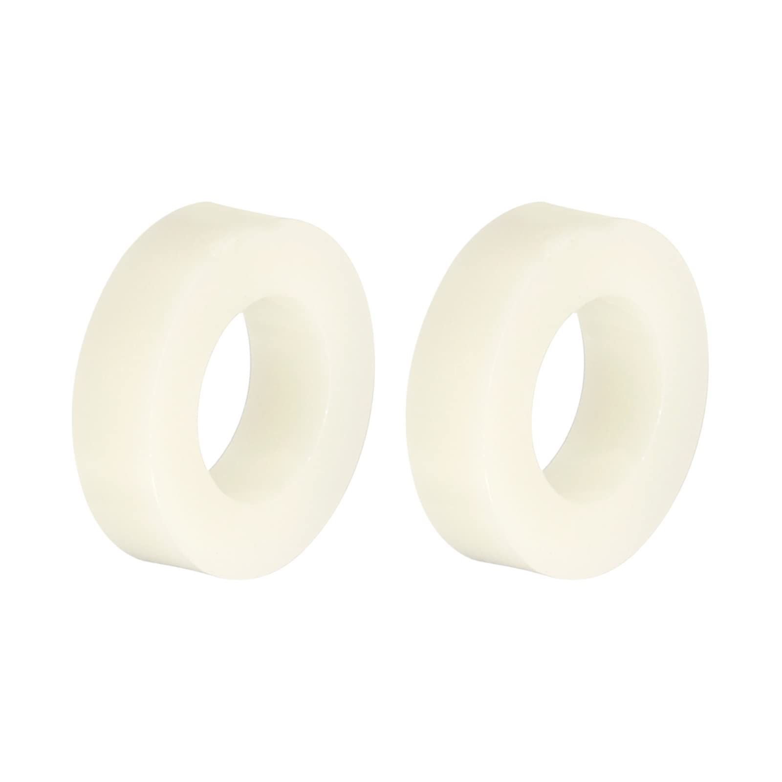 コンセント用 テレビ壁掛け 3 Dプリンター M 6ねじブロック用 mm長さ ベージュ x 11 mm外径 6 2 mm内径 ナイロン 丸型スペーサーワッシャー PATIKIL