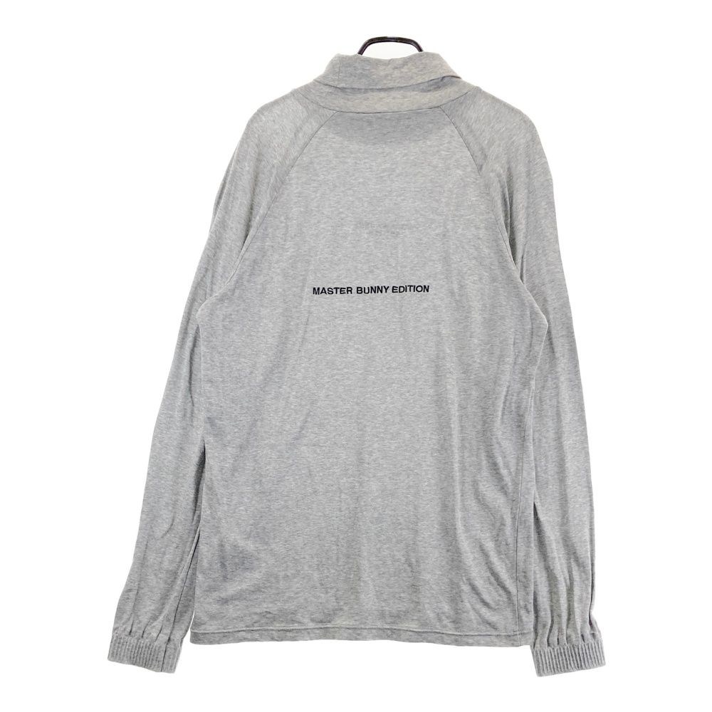 サイズ：6 MASTER BUNNY EDITION マスターバニーエディション  タートルネック長袖Tシャツ  グレー系 [240101480982] ゴルフウェア メンズ ストスト MASTER BUNNY EDITION マスターバニーエディション