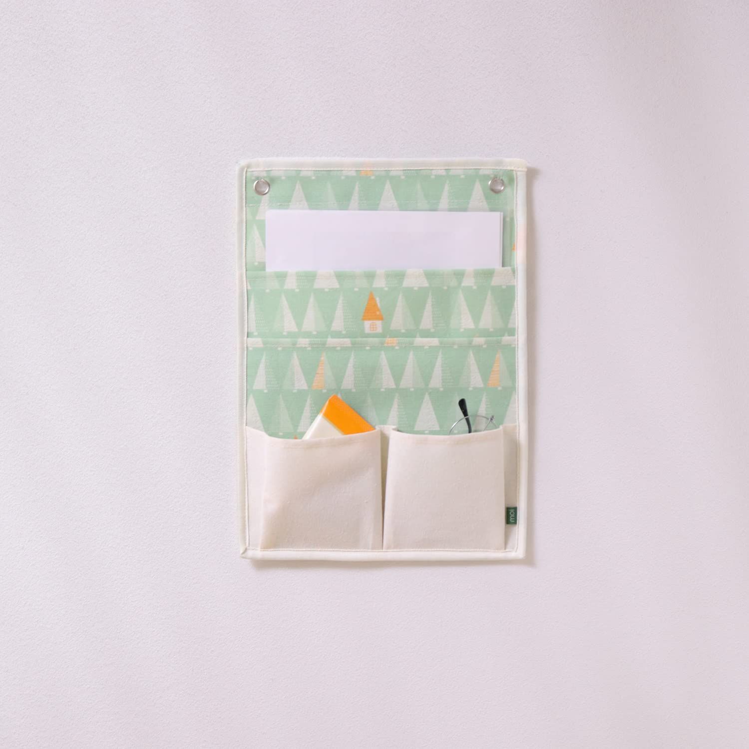 商品 東洋ケース moinno ウォールポケット モイノ 小物収納 収納ポケット 壁面収納 壁掛け 収納 フォレストグリーン