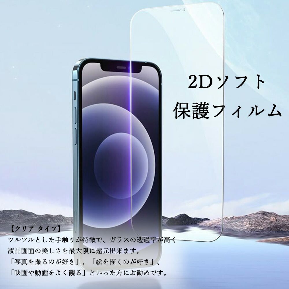 2枚セット I OPPO A55s 5G液晶フィルム 2Dソフト保護シート