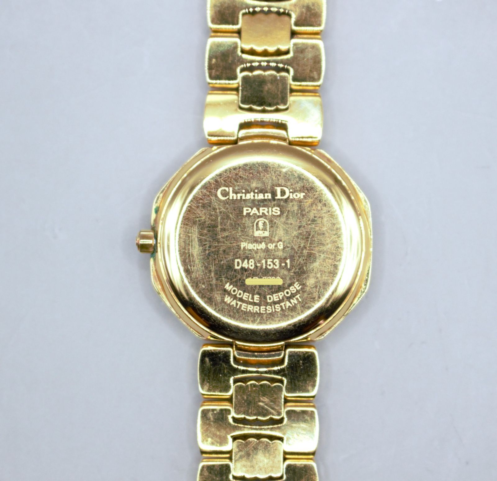 CHRISTIAN 売りきれ DIOR クリスチャンディオール D48.153 オクタゴン  