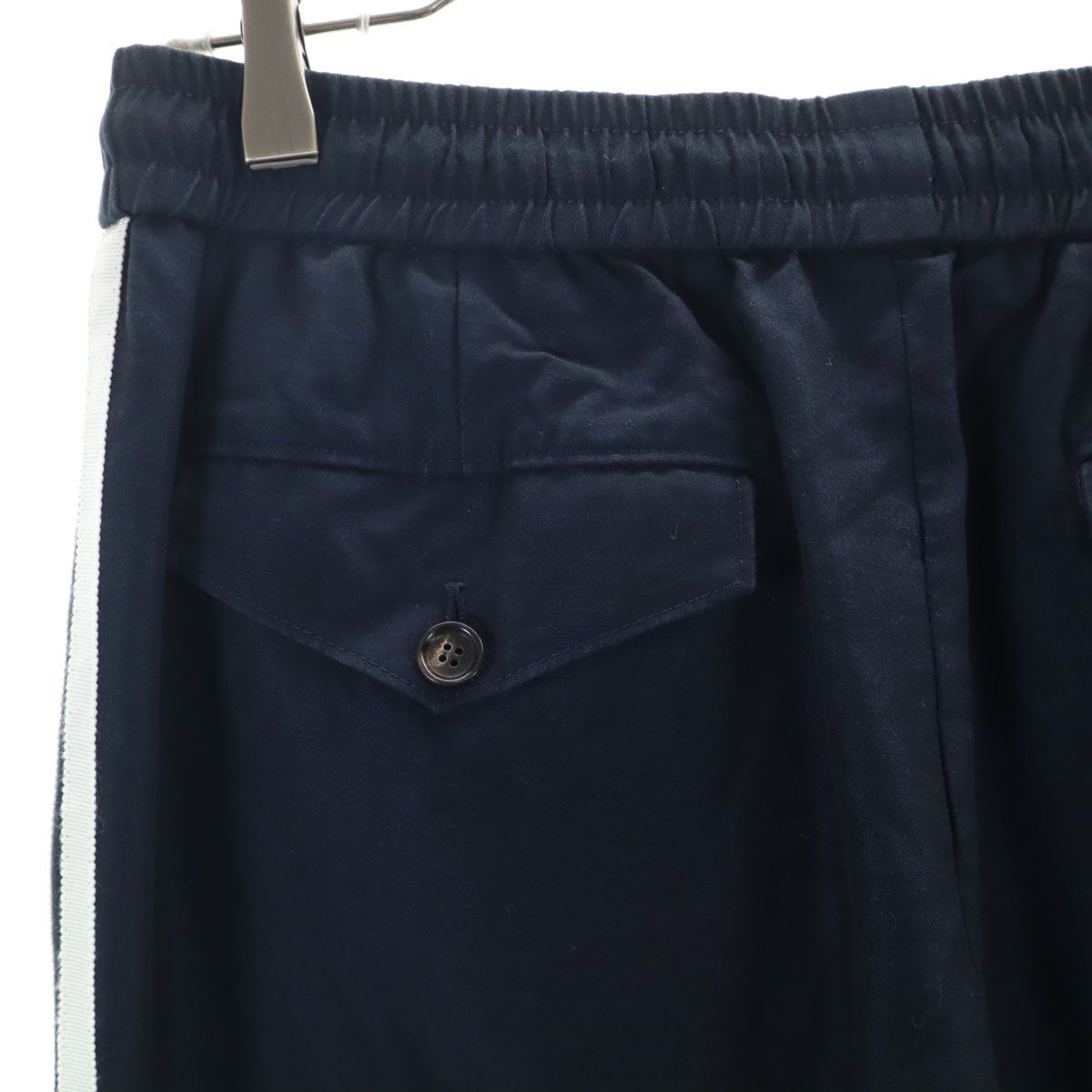 GUCCI グッチ イタリア製 イージーパンツ 44 ネイビー メンズ 古着