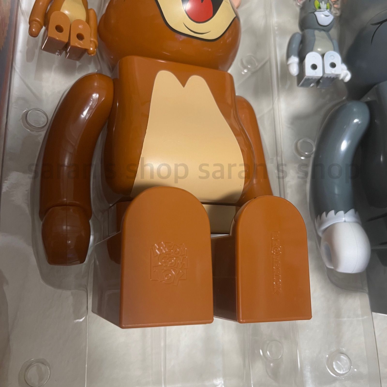 割引価格】ベアブリック BE@RBRICK 400% 100% TOM and JERRY トムとジェリー ジェリー 2体セット - メルカリ