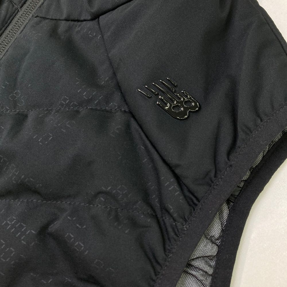 サイズ 4 NEW BALANCE GOLF ニューバランス 中綿ベスト 総柄 ブラック系 240101434006 ゴルフウェア メンズ ストスト WHITEMONARCHHOTEL_COM