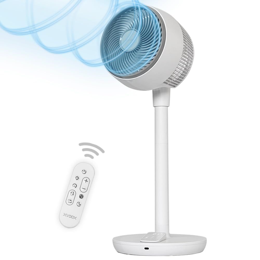 新品 【節電対策&静音】 XVOOX サーキュレーター 扇風機 dc