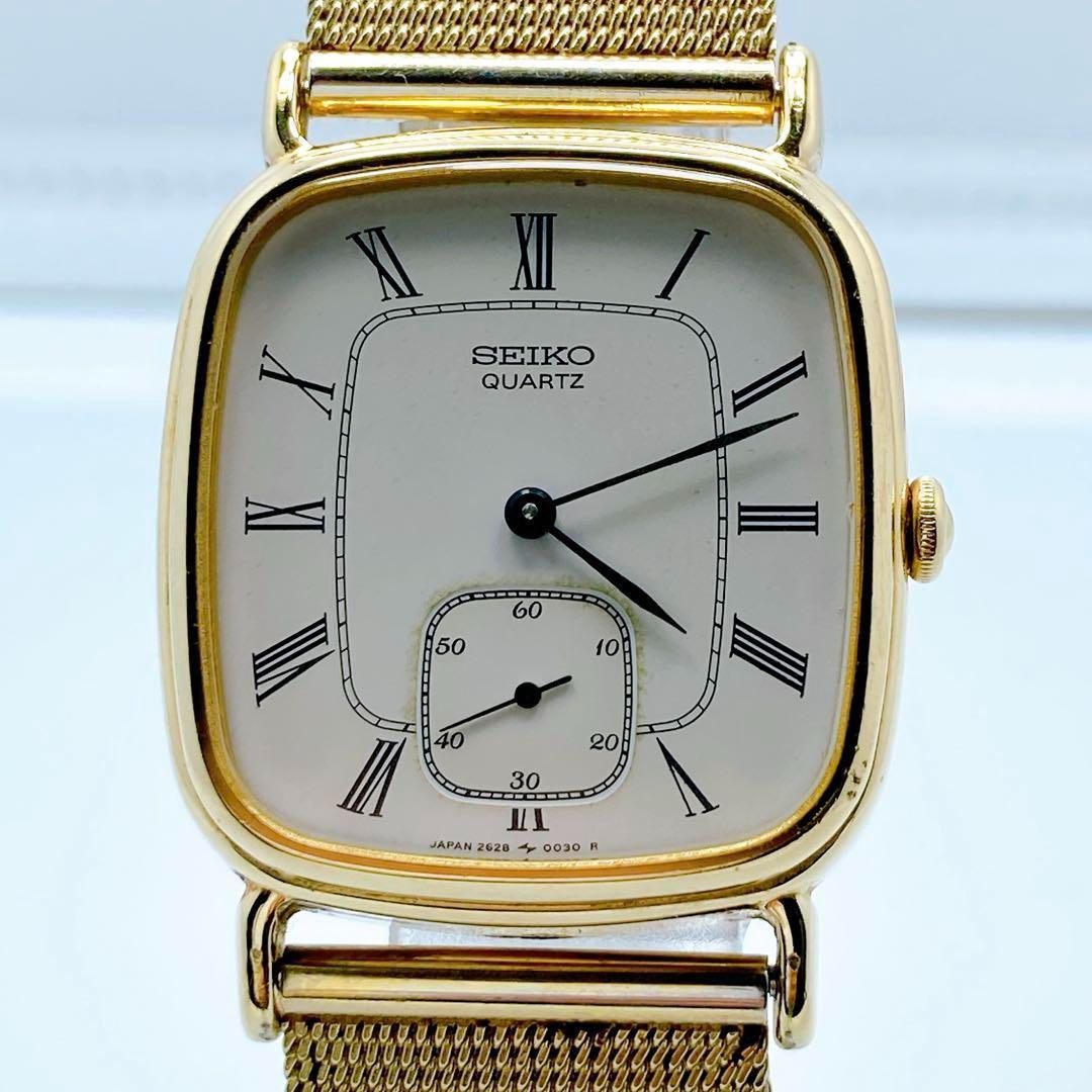 503 セイコー 2628-5000 シャリオ スクエア スモセコ 腕時計