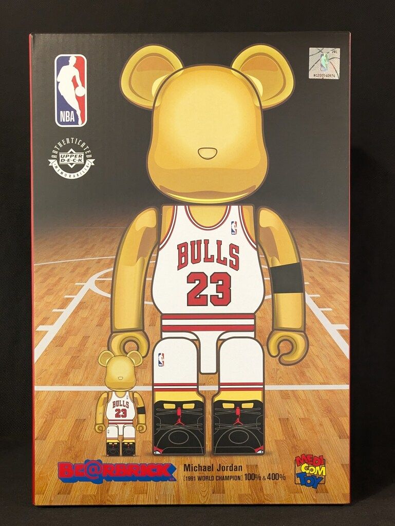 その他 BE@RBRICK Michael Jordan 1991 Bearbrick Michael Jordan 1991 World Champion 1000% - US