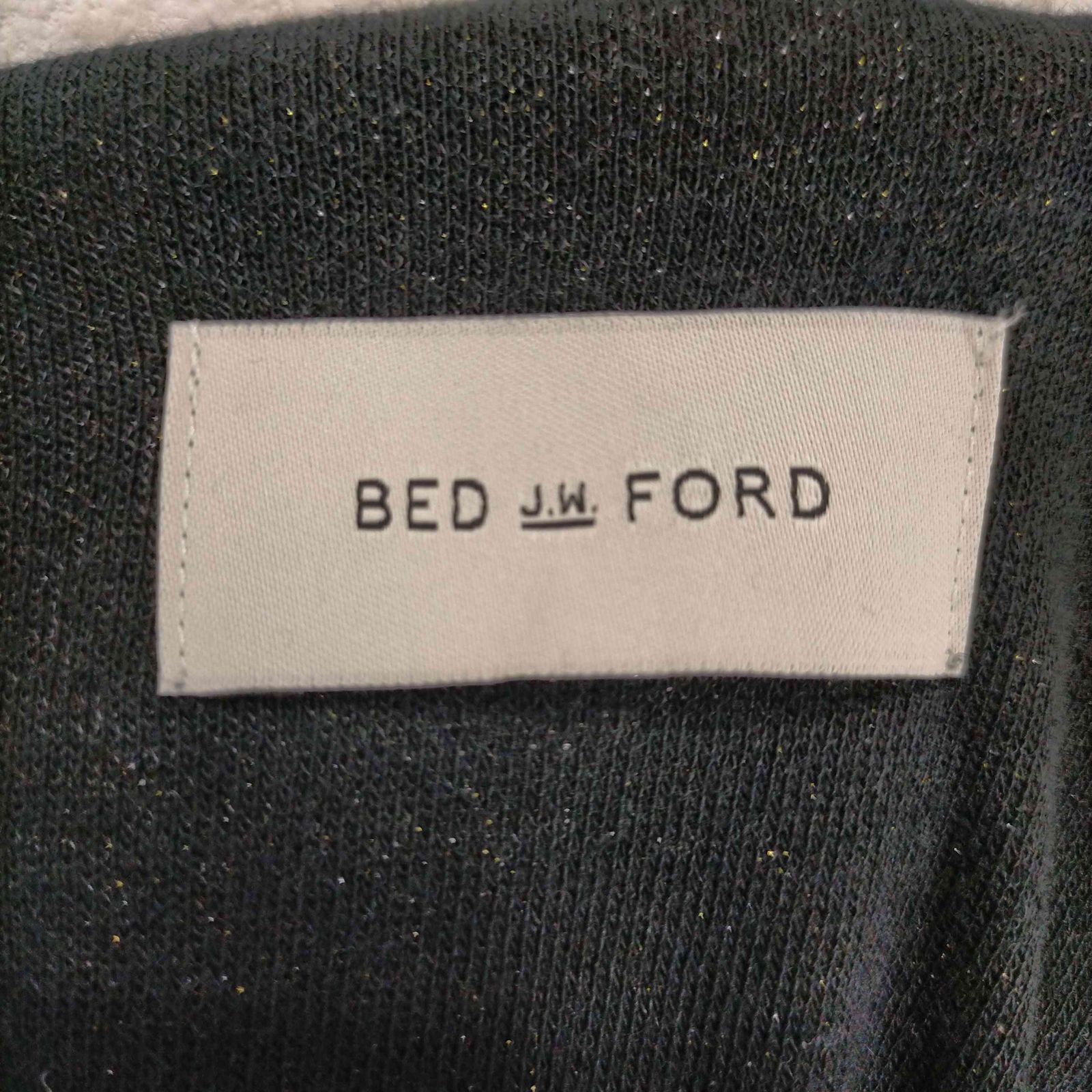 ベッドフォード BED J.W. FORD 23AW GLITTER TURTLE HOOD NECK / SIL 