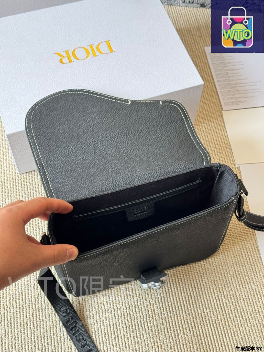 【新品同様】Dior Saddle サドル ポーチ 今日特価】Dior Saddle Pouch Unisex Bag - ディオール サドル