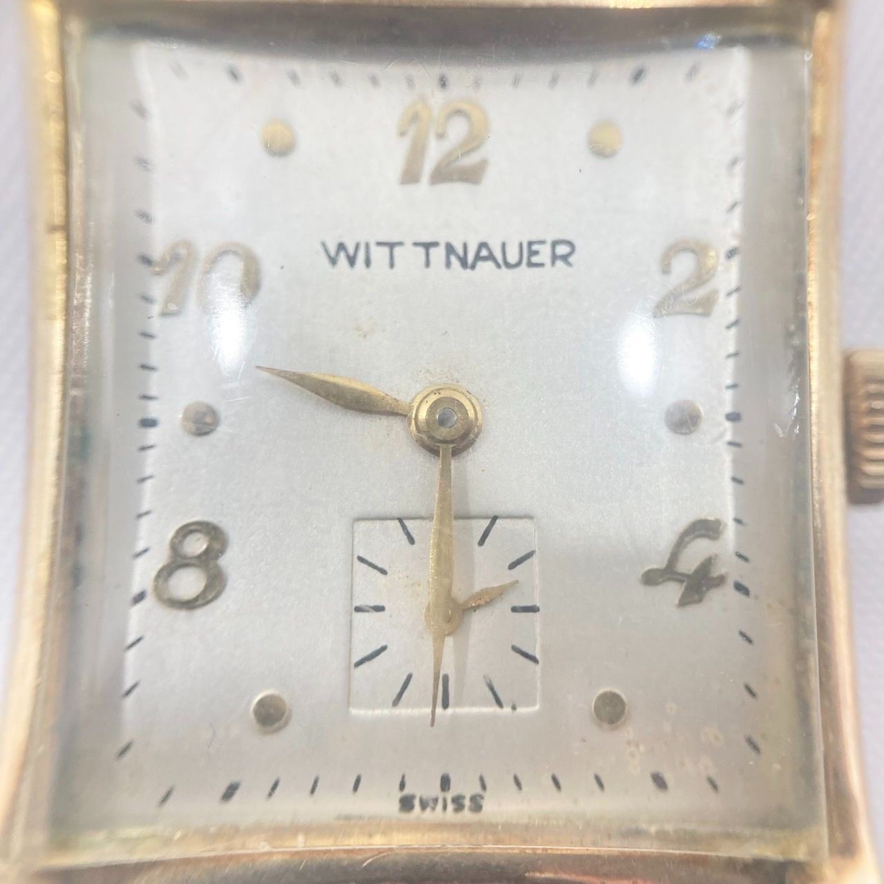 1点限り!!】 ロンジン ウィットナー LONGINES WITTNAUER スクエア文字 