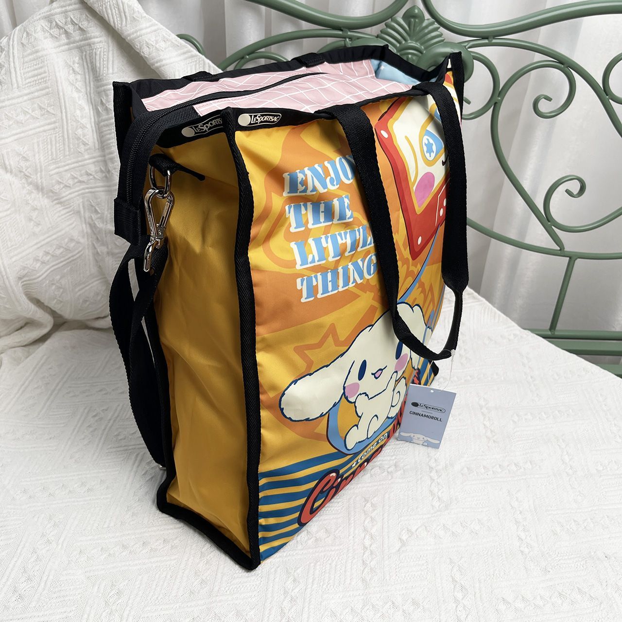 海外限定】LeSportsac シナモロール サンリオ ショルダーバッグ トート 