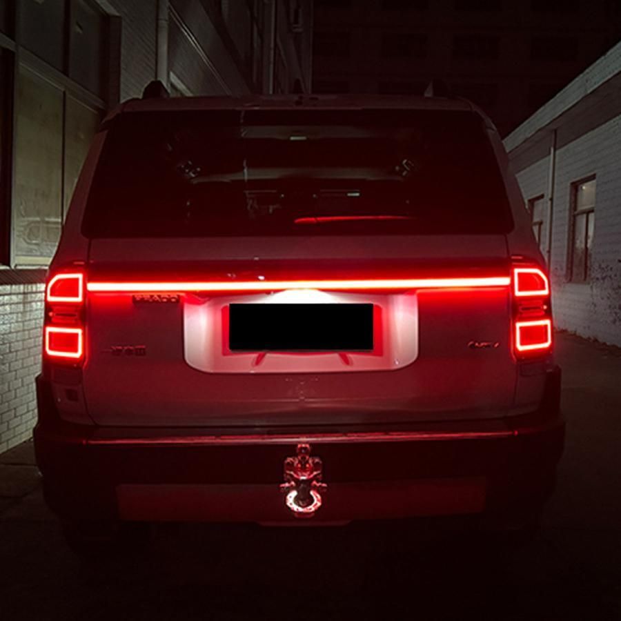 ランクル250用 一文字 テール ランドクルーザー250 リアゲートスポイラー 貫通テールランプ カスタムパーツ エアロ