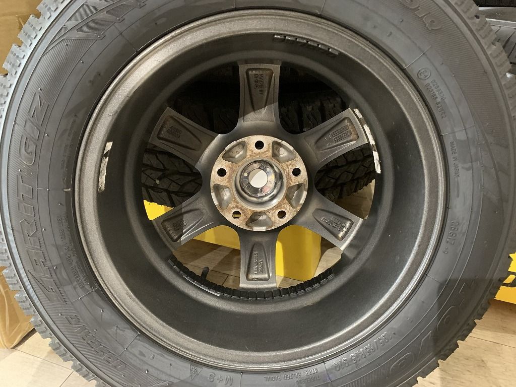 2301006】スタッドレス 新品タイヤ バランスOK KINOSPORTS 15インチ 6J 