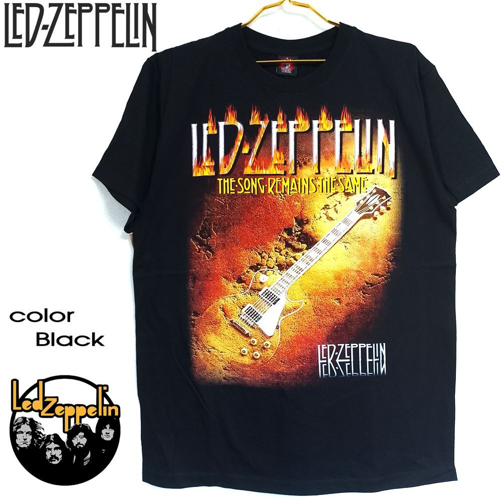 90 LED ZEPPELIN レッドツェッペリン Tシャツ ブラック Lサイズ 美品 
