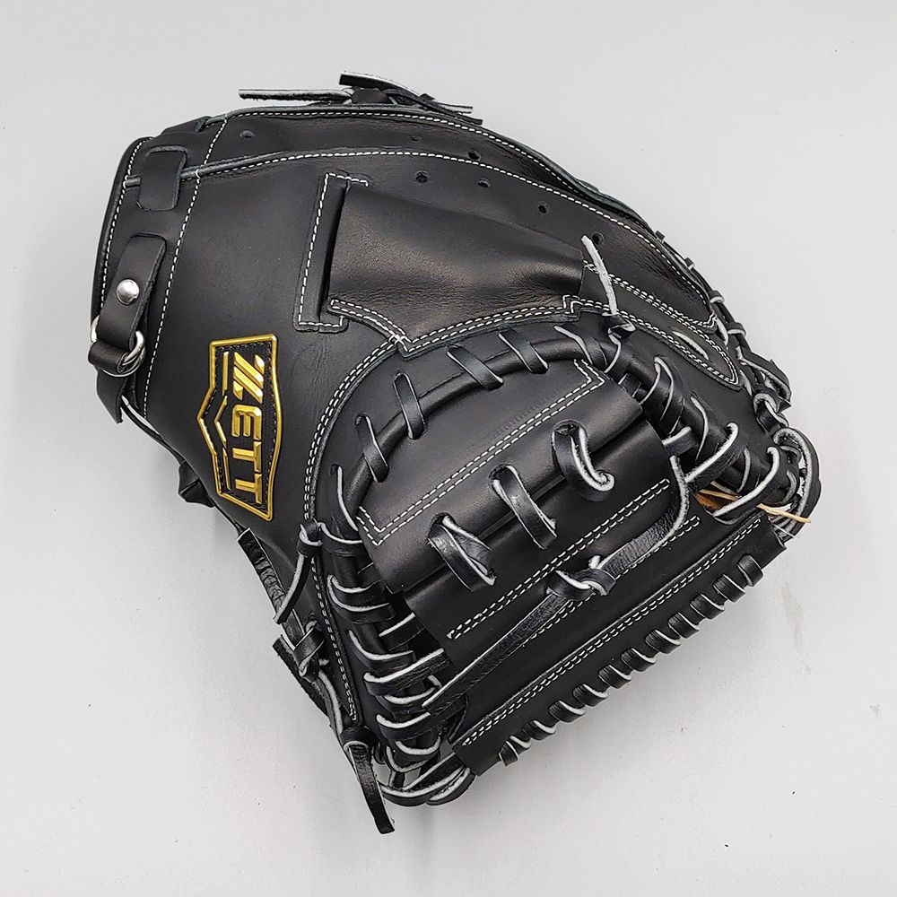 新品】 ゼット 軟式用 キャッチャーミット 無料型付け (ZETT