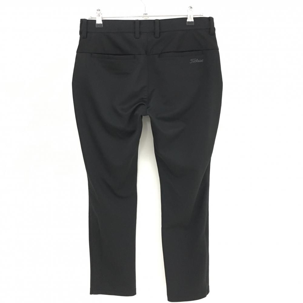 Titleist タイトリスト　パンツ 新品　Lサイズ 美品】タイトリスト パンツ 黒 無地 メンズ L ゴルフウェア