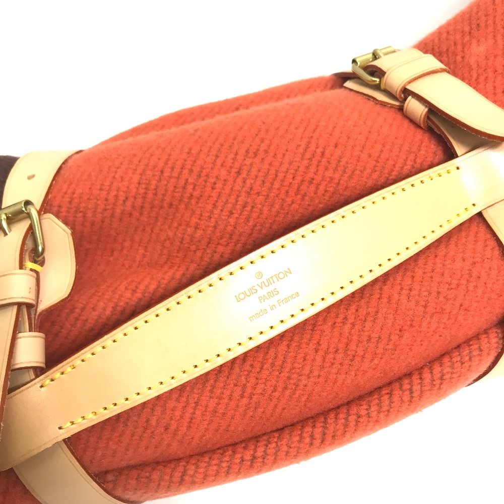 LOUIS VUITTON ルイヴィトン ブランケット ロゴ ウール/カシミヤ