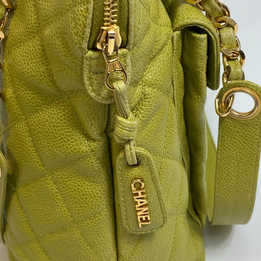 シャネル CC ココマーク マトラッセ チェーントート ショルダーバッグ  