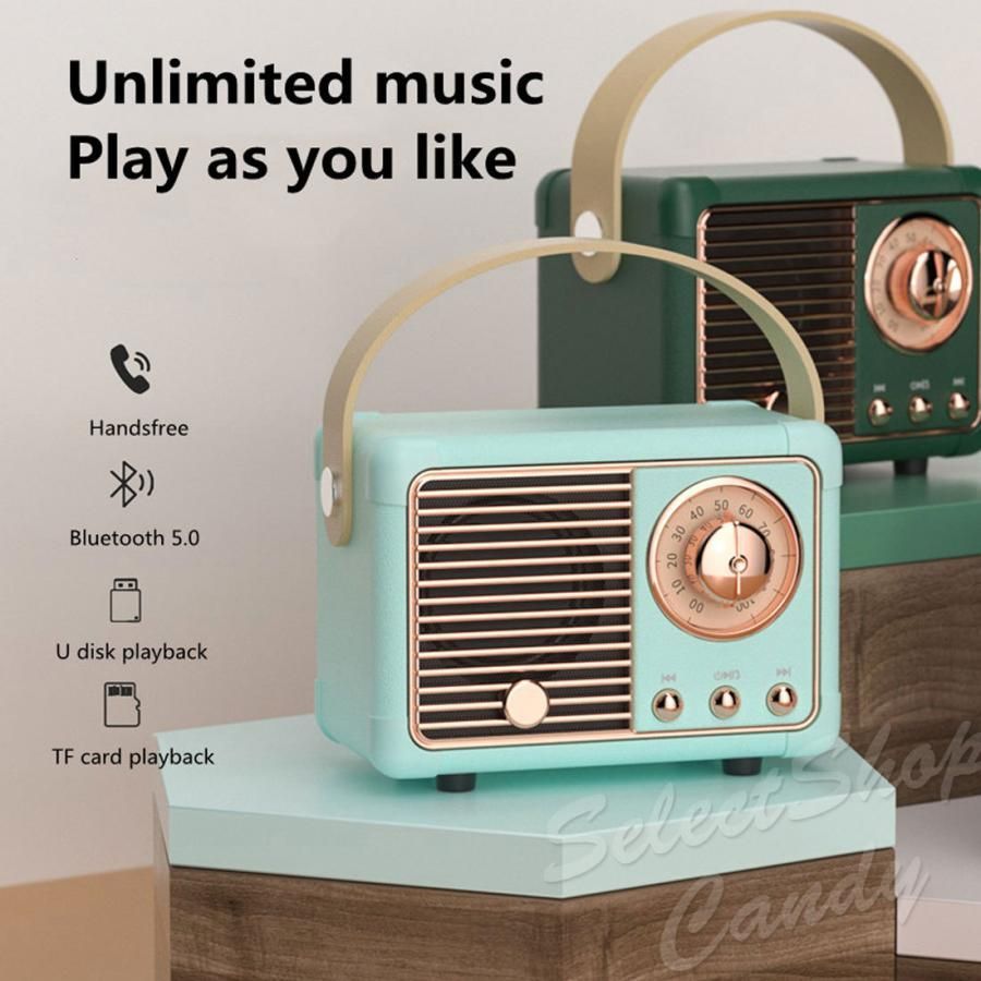木製レトロ Bluetooth 蓄音機型 ポータブル スピーカー ミニ Amazon.co.jp: レトロBluetoothスピーカー、ポータブルミニ