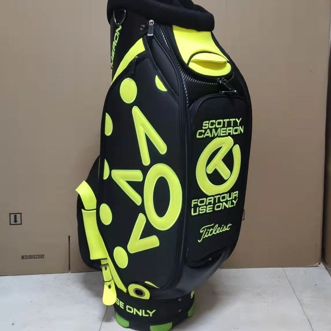 SCOTTY CAMERON キャディバッグ 蛍光イエロー SCOTTY CAMERON