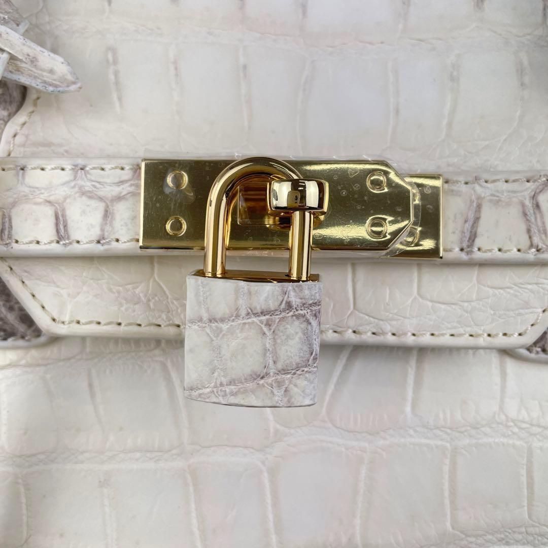 特別価格】高級 レア ヒマラヤ クロコダイルバッグ TK35③ - メルカリ 