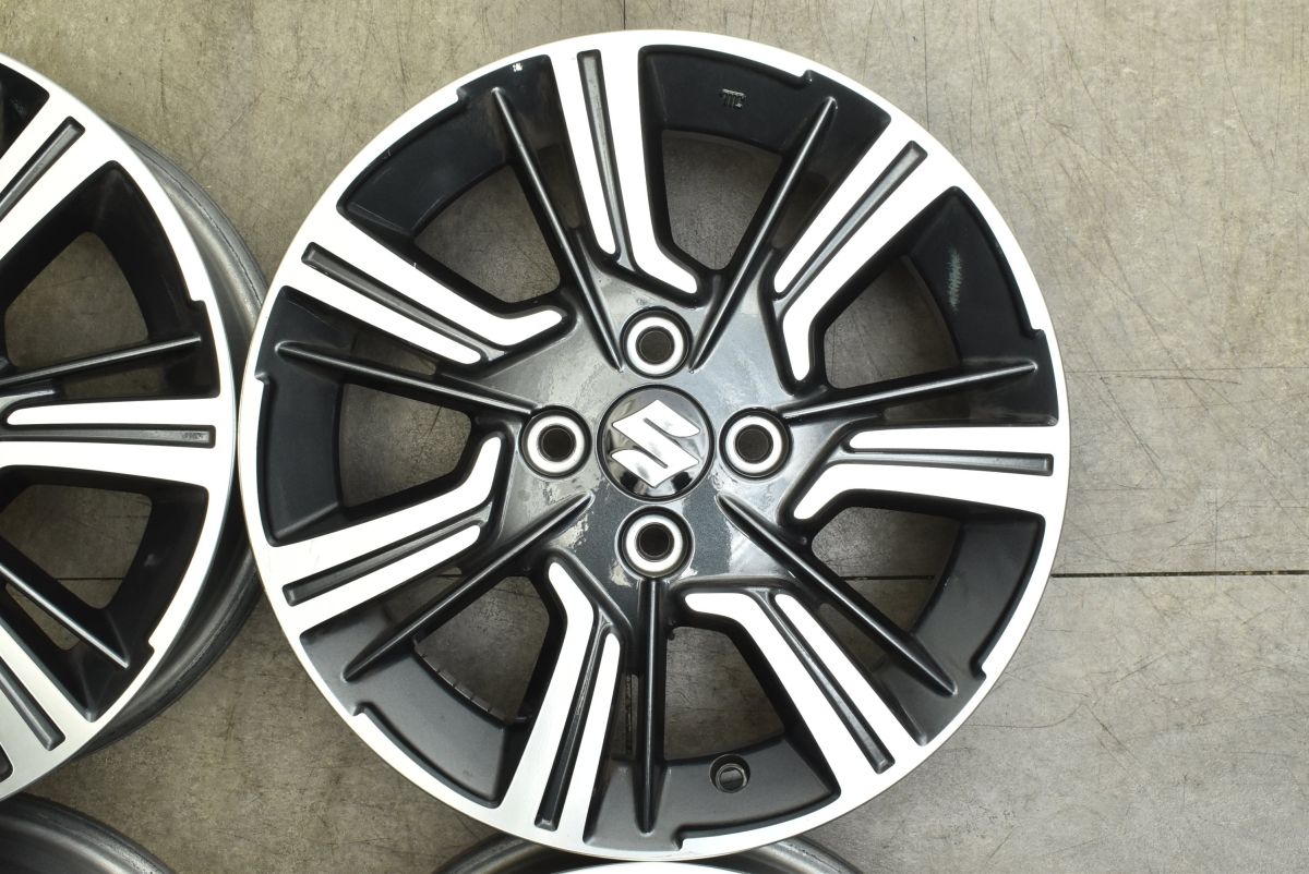 送料無料】スズキ ソリオ バンディット 純正 15in 5J +45 PCD100 4本