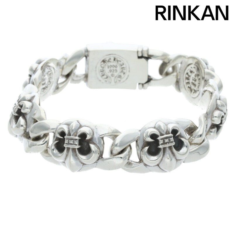 クロムハーツ BS FLUER LINK|BSフ リンク シルバーブレスレット メンズ 6LINK