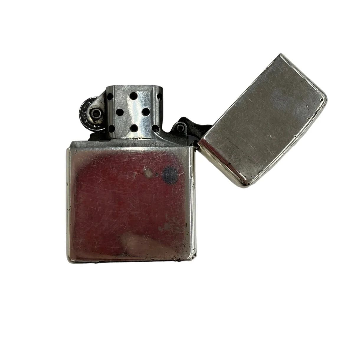 ZIPPO ジッポ スターリングシルバーアーマー 2012年製 ☆動作品