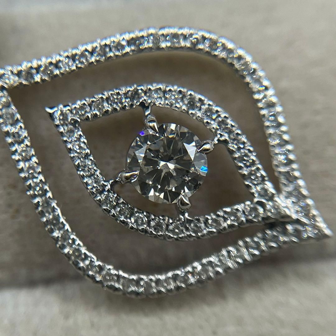 最終交渉可JJ39☆高級 ダイヤモンド0.645ct K18WG ヘッド - メルカリ
