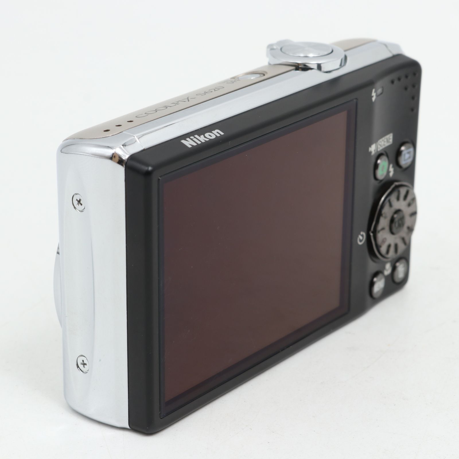 難品】Nikon デジタルカメラ COOLPIX (クールピクス) S620 シルバー  