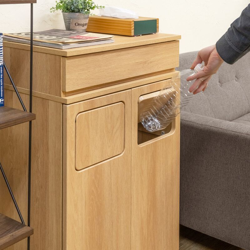 フラップ式ダストボックス 3分別 BR/NA/WW